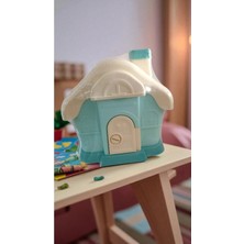 Famemus Accessory Ev Şeklinde Büyük Kumbara Kilitli 20 cm