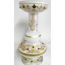 Ipek Ticaret Glasland Antik El Işlemeli El Dekoru Mumluk