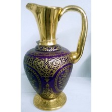 Ipek Ticaret Glasland Zernişah El Dekoru Sürahi El Işlemeli