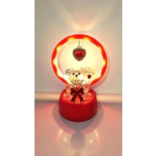 Famemus Accessory Sevgililer Gününe Özel Işıklı I Love You Yazan Ayıcık Boyut:14*8cm
