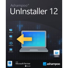 Ashampoo Unınstaller 12 (Windows) - 1 Pc Süresiz Ömür Boyu Resmi Site Kodu