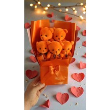 Famemus Accessory Sevgililer ve Doğum Gününe Özel Ayıcıklı Buket