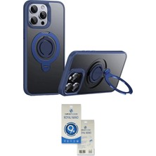 TKÇ Ieg™ Iphone 15 Pro Kılıf Zirve Çizgi Prime - Şeffaf Royal Nano Ekran Koruyucu