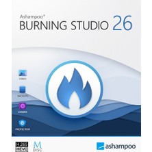 Ashampoo Burning Studio 26 (Windows) - 1 Pc Süresiz Ömür Boyu Resmi Site Kodu
