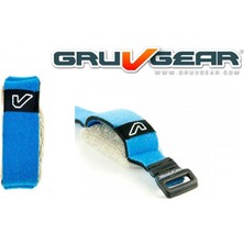 Gruv Gear Fw-1pk-Blu-Sm Fretwrap Mavi (Small) | 4 Telli Bas ve 6 Telli Gitar Uyumlu, Istenmeyen Titreşimleri Keser, Susturucu Bant