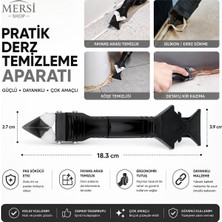 Mersi Shop Akıllı Derz Dolgu Fayans Arası Için Kolay Aparat Zemin 3 In 1 Kazıyıcı Sıyırıcı ve Uygulayıcı Aparat