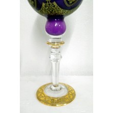 Ipek Ticaret Glasland Zernişah El Işlemeli El Dekoru Mumluk El