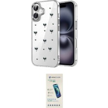 Toyigoo Ieg™ Iphone 17 Kılıf Yörünge Form - Şeffaf Pasifik Cam Ekran Koruyucu