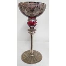 Ipek Ticaret Glasland Kapaniçe Gümüş - El Işlemeli El Dekoru Mumluk