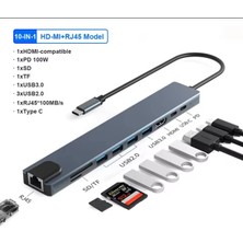 Nemere ZR795 Type-C 10 In 1 Pd Çevirici