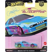 Hot Wheels Premium Car Culture Silhouettes Mazda Rx-7 Fc Pandem Metal/metal 1:64 Model Araba
