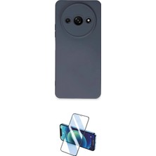 Masa Dostu Ieg™ Redmi A3 4g Kılıf Ahenk Serisi - Siyah 3D Antistatik Seramik Nano Ekran Koruyucu