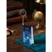 Gifi Harry Potter Temalı Zincirli Silikon Kitap Anahtarlık