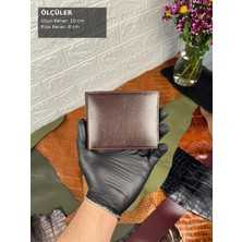 Paşala Leather Hakiki Deri Kahverengi Erkek Cüzdan El Yapımı Çok Bölmeli Konforlu Geniş Iç Hacimli Şık