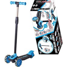 Esplendor Cw Işıklı Mavi Twist Scooter