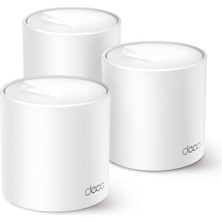  tp-link deco x10 3lü wi-fi 6 ax1500 tüm evi kapsayan mesh wifi sistemi
