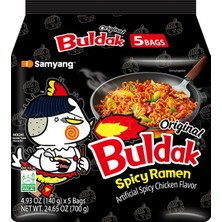 Buldak Original Spicy Ramen 5'li Paket (Helal)