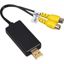 For-X USB To Video Dönüştürücü - Teyp USB Kısmından Video Çıkışı Alma Aparatı