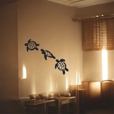 Esplendor Lazer Kesim Metal Duvar Dekoru, Caretta 40 cm