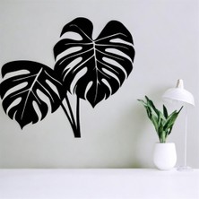 Esplendor Lazer Kesim Metal Duvar Dekoru, Salon Yaprağı 40 cm
