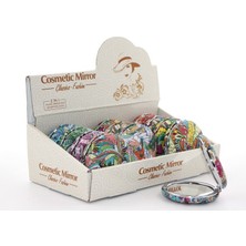 Esplendor Yuvarlak Taşlı Ayna Kalın