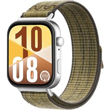 MobaxAksesuar Huawei Watch Fit 5/ Fit 5 Pro/ Fit 4/ Fit 4 Pro/ Fit 3 Kordon Çırt Çırt Naylon Band 77