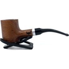 Dapper Half Bent Poker Pearwood 9 mm Filtreli El Yapımı Pipo - 3558