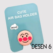 Esplendor Ally 3D Sevimli Hayvanlar Pop Stand Telefon TUTUCU-(5775)