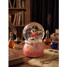 Dörtel Tedarik Harry Potter Kar Küresi Müzikli Işıklı Dekoratif Masa Süsü Obje