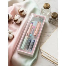 Dörtel Tedarik Renkli Kutulu Dolma Kalem - Renk Seçenekli