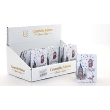 Esplendor Taşlı Istanbul Tasarımı El Aynası Ince