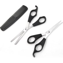 Esplendor Kuaför Seti Saç Kesme Inceltme Makası Tarak Hediye 3lü Set