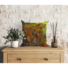 Abat Home Dekoratif, Modern Dijital Baskılı Süet Kırlent Kılıfı (Koltuk Yastık Kılıfı)  40 x 40