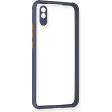 Shoplet   9A Kılıf Miami Şeffaf  - Gri