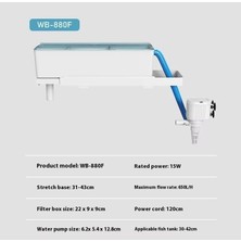 Waterbear WB-880F Tepe Filtre 650LT/SAAT