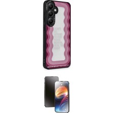 Toyigoo Ieg™ Galaxy S23 Fe Kılıf Odak Klasik Serisi - Siyah 3D Antistatik Mat Seramik Nano Ekran Koruyu