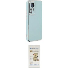 Toyigoo Ieg™ Mi 12T Pro Kılıf Yankı Serisi - Siyah Mat Seramik Nano Ekran Koruyucu