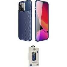 Toyigoo Ieg™ iPhone 14 Pro Kılıf Eksen Form Prime - Siyah Bilvis Hayalet Cam Ekran Koruyucu