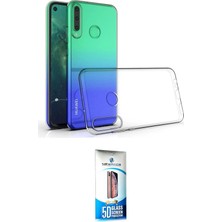 Toyigoo Ieg™ Y6P Kılıf Zirve Doku - Siyah 5d Eko Cam Ekran Koruyucu