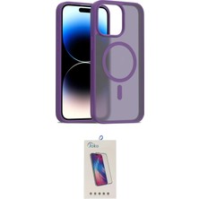 Toyigoo Ieg™ Iphone 15 Pro Kılıf Siluet Minimal Prime - Siyah Joko 5d Cam