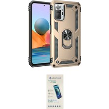 Toyigoo Ieg™ Redmi Note 10 Pro Kılıf Ahenk Klasik Koleksiyonu - Şeffaf Pasifik Cam Ekran Koruyucu