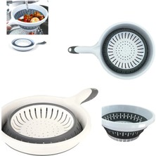 İsingir Shopping Saplı Yer Kaplamaz Katlanabilir Süzgeç 1000 L