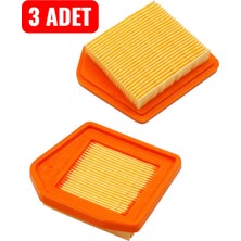 İmaya Stıhl Tırpan Hava Filtresi FS460-480 C - (3 Adet)