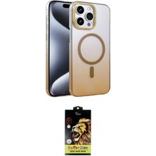 Toyigoo Ieg™ iPhone 14 Pro Max Kılıf Ahenk Doku Özel Seri - Siyah Buffer Cam Ekran Koruyucu