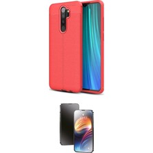 Toyigoo Ieg™ Redmi Note 8 Pro Kılıf Doruk Klasik Özel Seri - Siyah 3D Antistatik Mat Seramik Nano Ekra