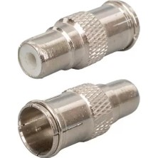 İsingir Shopping F Konnektör Erkek Rca Dişi Çevirici