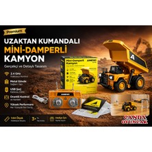 Canda Oyuncak 1/64 Şarjlı Mini Metal Kamyon Uzaktan Kumandalı