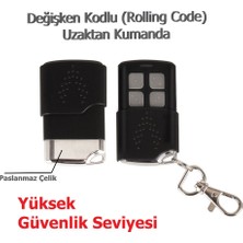 New Speed Kayar Kapı Motoru Değişken Kodlu (Rolling Code) Uzaktan Kumanda Tek Adet