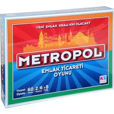 Keskin Sound Ks Games Metropol Emlak Ticareti Oyunu(Monopoly)