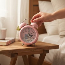 Keyfim Shop Dekoratif Desenli Metal Çalar Saat